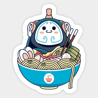 Grog Earth Giant Ramen Sticker